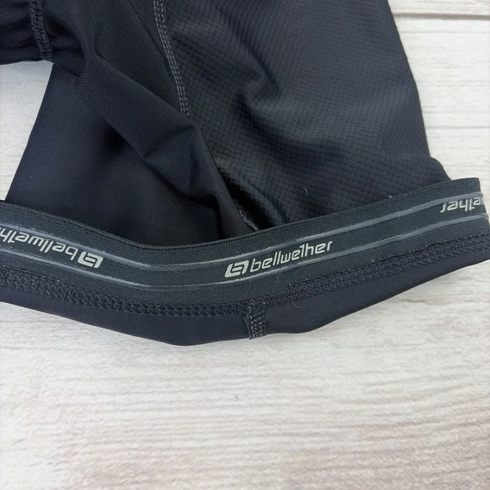 Bellwether Cycling Shorts Men's Large Black Nylon Spandex Blend Excellent
